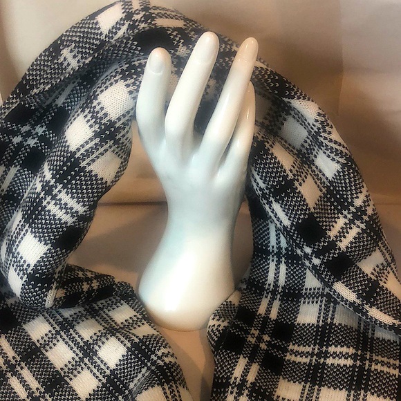TIMBERLAND Plaid Flat Knit Scarf NWT - Picture 5 of 12